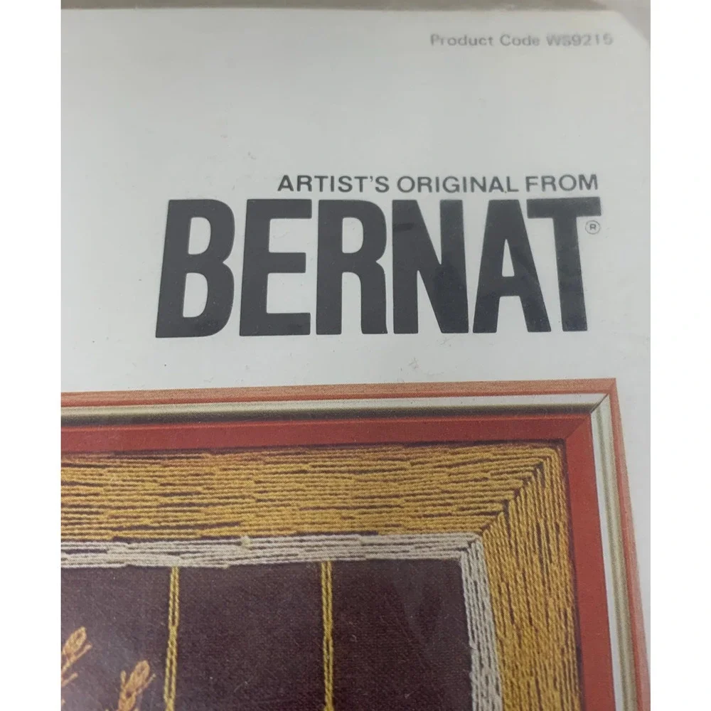 NEW Vintage Bernat Decorator Stitchery Tapestry Kit 